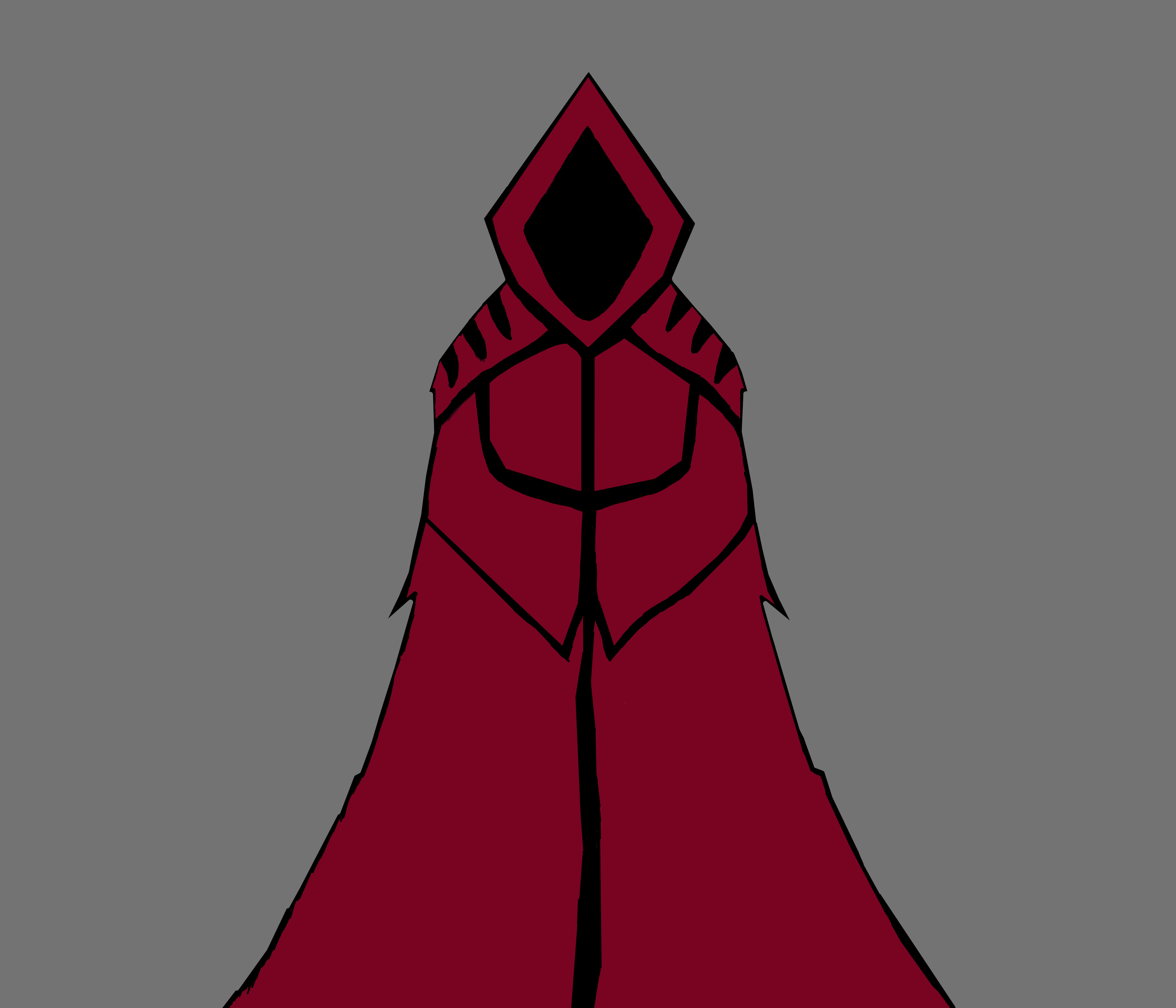 Drawing of a cultist